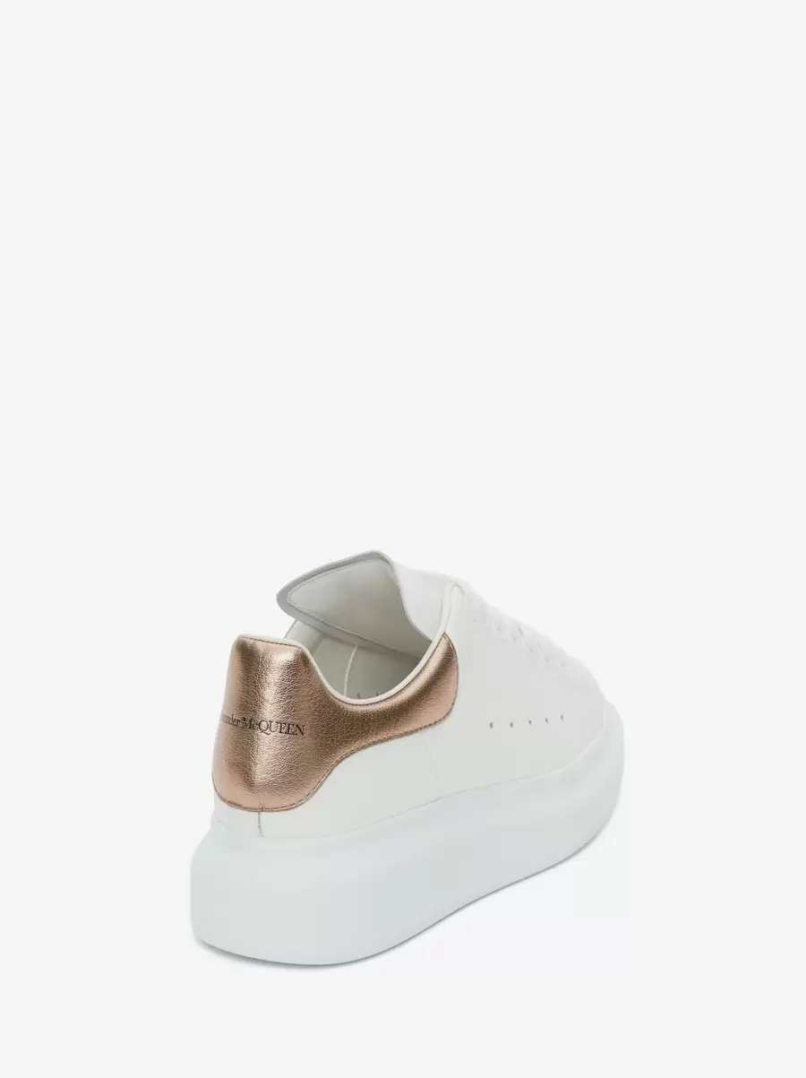 Donna Bianco/Oro Rosa Sneaker Oversize Sneakers Alexander Mcqueen - 2