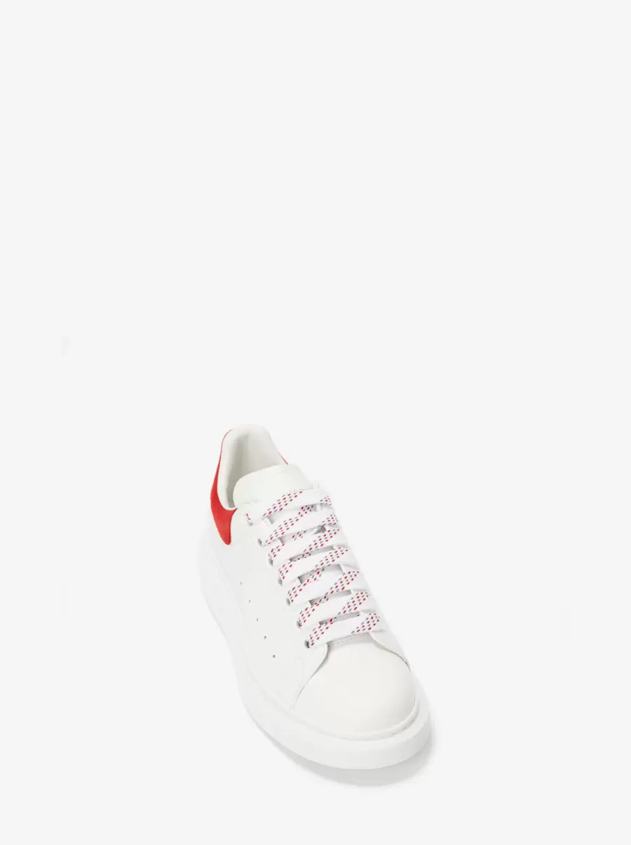 Alexander Mcqueen Uomo Sneaker Oversize Bianco/Rosso Lust Sneakers - 1