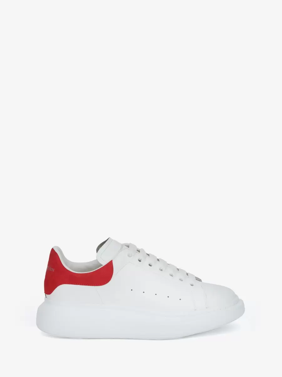 Alexander Mcqueen Uomo Sneaker Oversize Bianco/Rosso Lust Sneakers